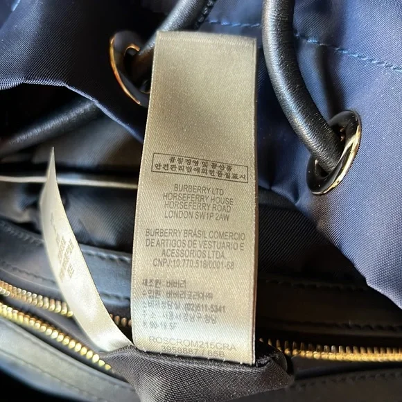 💯Authentic Burberry Nylon Backpack/Rucksack GUC - Picture 6 of 11